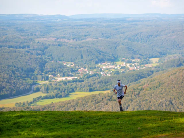 Circuit de trail au Mont de Vannes - Région des 1000 Étangs - Vosges du Sud