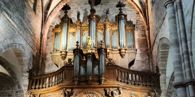 Orgue de la basilique Saint-Pierre & Saint-Paul de Luxeuil-les-Bains - Vosges du Sud