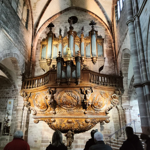 Orgue de la basilique Saint-Pierre & Saint-Paul de Luxeuil-les-Bains - Vosges du Sud