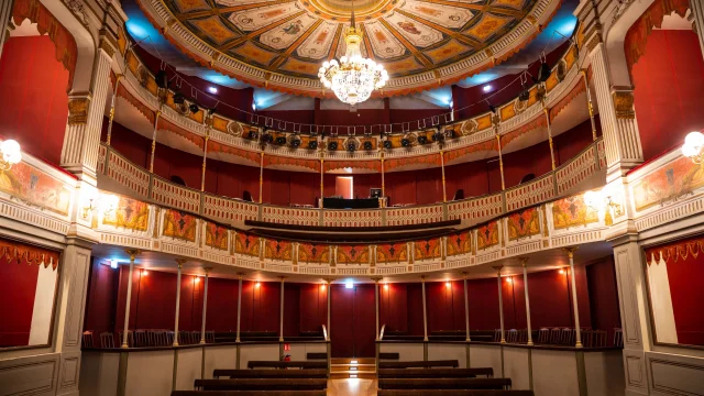 Salle de spectacle du théâtre à l'italienne de Gray - Vesoul-Val-de Saône