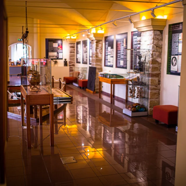 Salle d'exposition de la Maison de la Négritude et des Droits de l'Homme de Champagney - Vosges du Sud