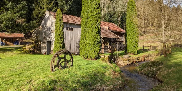 Scierie Saint-Martin à Miellin - Plateau des 1000 Etangs, Vosges du Sud