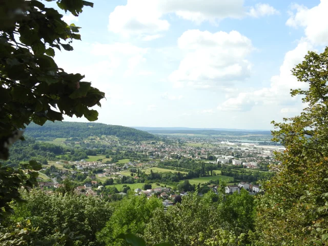 Vue panoramique sur la vallée depuis le Plateau de Cita - Vesoul-Val de Saône