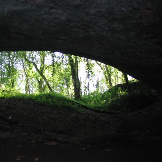 Grotte de la Baume Noire à observer sur la randonnée de la Baume Noire dans les Monts de Gy - Vallée de l'Ognon