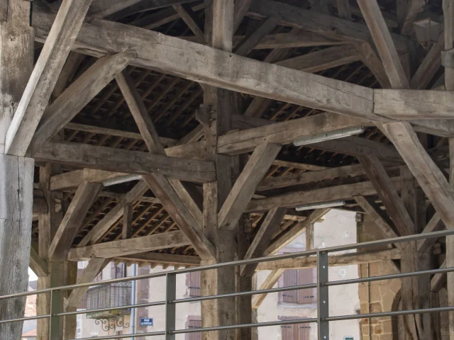 Les Halles en bois de Vauvillers - Cité de caractère - Vosges du Sud