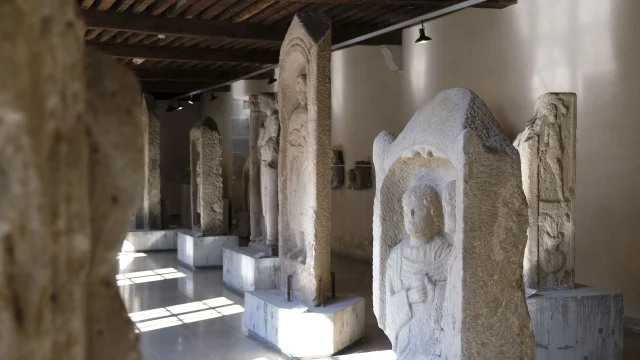 Stèles exposées au Musée Gérôme - Vesoul - Val de Saône