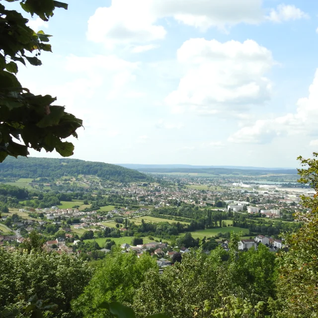 Vue panoramique sur la vallée depuis le Plateau de Cita - Vesoul-Val de Saône