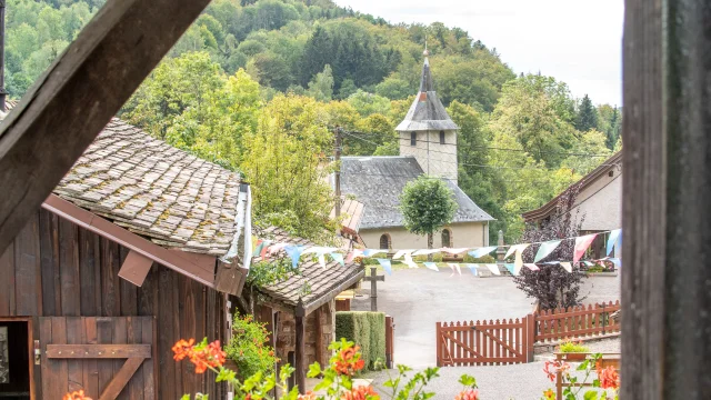 Entrée du musée départemental de la Montagne à Château-Lambert - Région des 1000 Étangs - Vosges du Sud